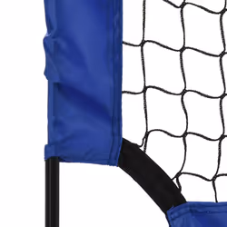 HOMCOM Football Goal Folding Outdoor with All Weather Net 6'x3' Blue - Additional view 7