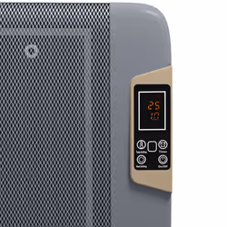 HOMCOM Mica Electric Space Heater, Portable Heater, 2 Heat Settings, Grey - Additional view 5