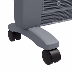HOMCOM Mica Electric Space Heater, Portable Heater, 2 Heat Settings, Grey - Additional view 6