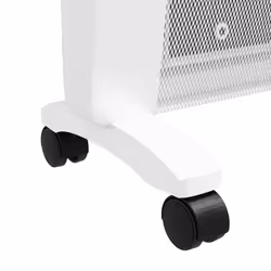 HOMCOM Mica Electric Space Heater, Portable Heater, 2 Heat Settings, White - Additional view 6
