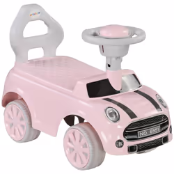 AIYAPLAY Ride On Car Foot To Floor Sliding Car w/ Air Horn - Pink