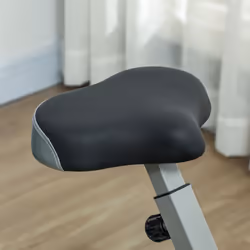 SPORTNOW Folding Exercise Bike with Heart-Rate Sensor for Home Use, Black/Grey - Additional view 6