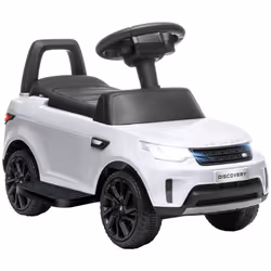 AIYAPLAY Land Rover Licensed Kids Ride On Car, Sliding Car, White