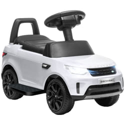 AIYAPLAY Land Rover Licensed Kids Ride On Car, Sliding Car, White