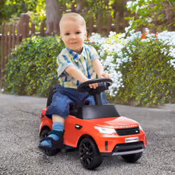 AIYAPLAY Land Rover Licensed Kids Ride On Car, Sliding Car, Red