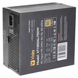 VIDA Heracles power supply unit 750 W 20+4 pin ATX ATX Black - Additional view 6