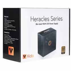 VIDA Heracles power supply unit 750 W 20+4 pin ATX ATX Black - Additional view 7