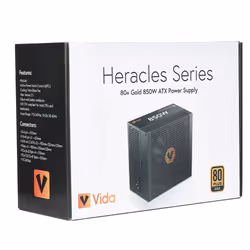 VIDA Heracles power supply unit 850 W 20+4 pin ATX ATX Black - Additional view 7