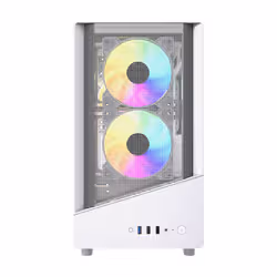 VIDA SPIRE M MATX WHITE GAMING CASE Micro Tower - Additional view 2