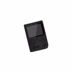 Portable Game Console with 400 Retro Games - black