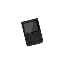 Portable Game Console with 400 Retro Games - black