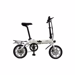 EELO 1885 14" Folding Electric Bike for Adults - white