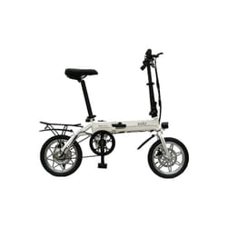 EELO 1885 14" Folding Electric Bike for Adults - white