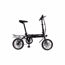 EELO 1885 14" Folding Electric Bike for Adults - black