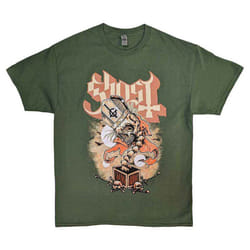 Ghost Jack In The Box Band Logo T Shirt - M, Green