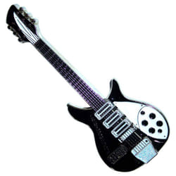 Mathew Street Guitar Fridge Magnet