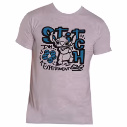 Lilo & Stitch Experiment T Shirt - XL, Grey