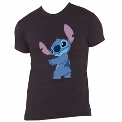 Lilo & Stitch Turn T Shirt - XL, Black