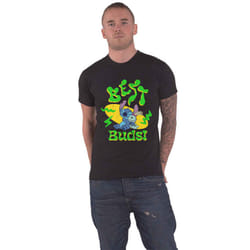 Lilo & Stitch Best Buds T Shirt - S, Black