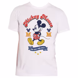 Mickey Mouse One And Only T Shirt - M, White