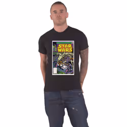 Star Wars Flight Comic Cover T Shirt - XL, Black