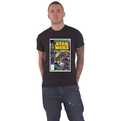 Star Wars Flight Comic Cover T Shirt - XL, Black