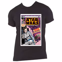 Star Wars Golrath Never Forgets Comic Cover T Shirt - XL, Black