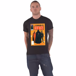 Star Wars Return Of The Jedi Comic Cover T Shirt - XL, Black