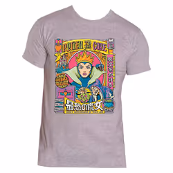 Snow White Evil Queen Rotten To The Core T Shirt - L, Grey