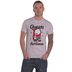 The Nightmare Before Christmas Queen Of Screams T Shirt - S, Grey