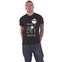 The Nightmare Before Christmas Headless Jack T Shirt - S, Black