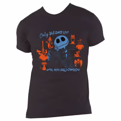 The Nightmare Before Christmas 365 Days T Shirt - M, Black