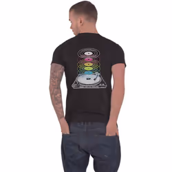 Calvin Harris Record Back T Shirt - S, Black