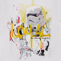 Star Wars Loyal To The Empire T Shirt - S, White