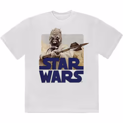 Star Wars Tusken Raider T Shirt - M, White
