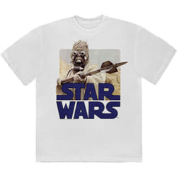 Star Wars Tusken Raider T Shirt - M, White