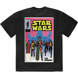 Star Wars The Choice Comic Cover T Shirt - XL, Black