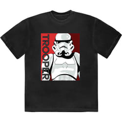 Star Wars Trooper Card T Shirt - XXL, Black