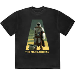 Star Wars Mandalorian Spotlight T Shirt - XXL, Black