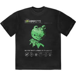 The Muppets Never Trust A Frog T Shirt - S, Black