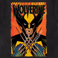 Marvel Comics Wolverine Claws T Shirt - L, Black