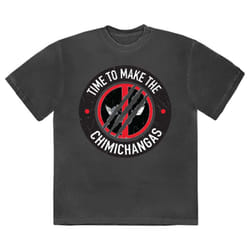 Deadpool Time to Make The Chimichangas T Shirt - XL, Charcoal