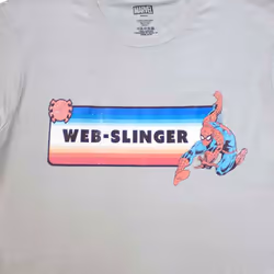 Spider Man Web Slinger T Shirt - XXL, White