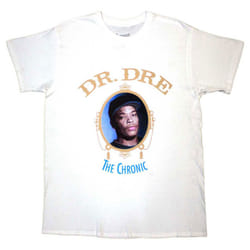Dr Dre The Chronic Logo T Shirt - S, White
