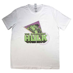Hulk Triangle Logo T Shirt - M, White