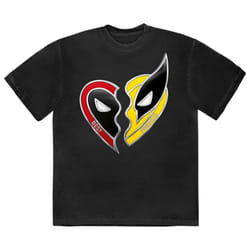 Deadpool And Wolverine Best Friends T Shirt - XXL, Black