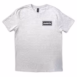 Oasis Definitely Maybe Promo T Shirt - L, Grey