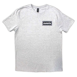 Oasis Definitely Maybe Promo T Shirt - XL, Grey