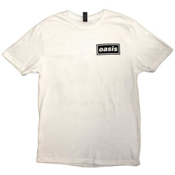 Oasis Definitely Maybe Promo T Shirt - S, White