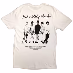 Oasis Definitely Maybe Promo T Shirt - S, White